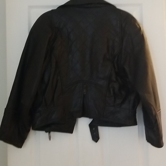 Vintage Biker / Bomber leather Jacket - Picture 7 of 7